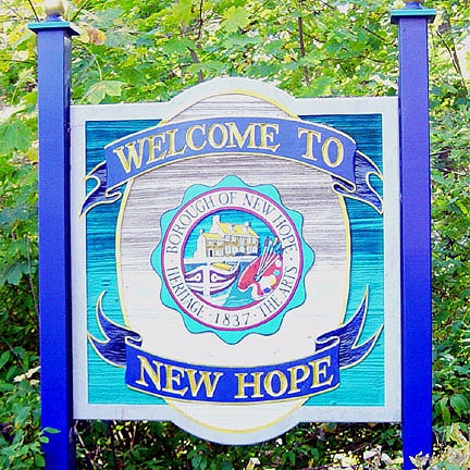 New Hope Sign