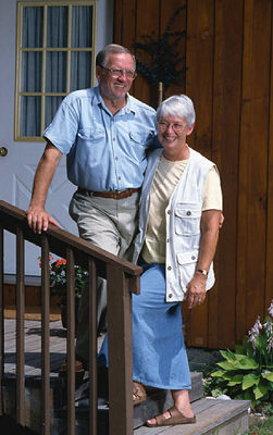 retired couple